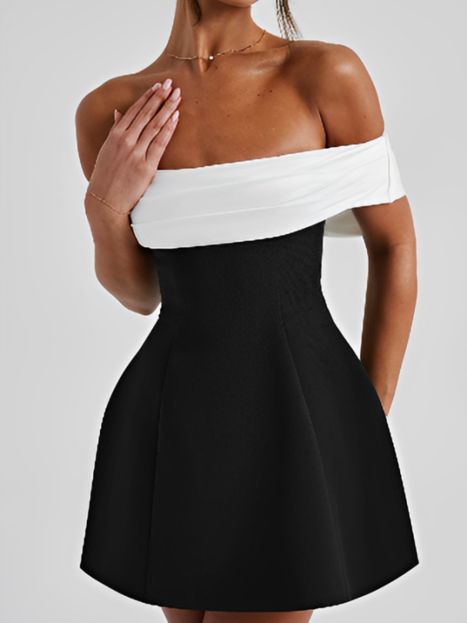 Lilly Bow | Elegant Mini Dress