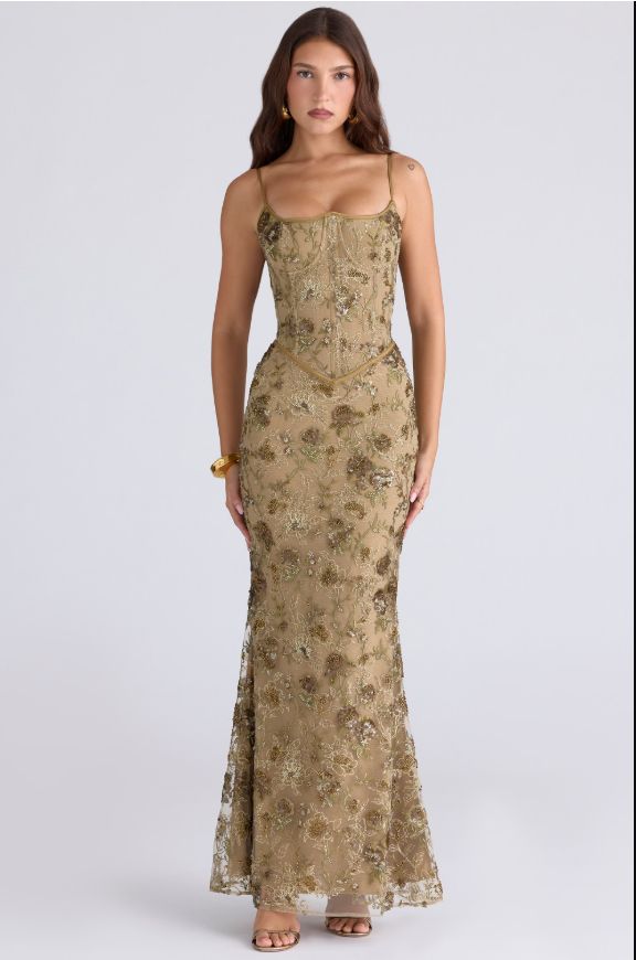 Marga | Corset Maxi Dress