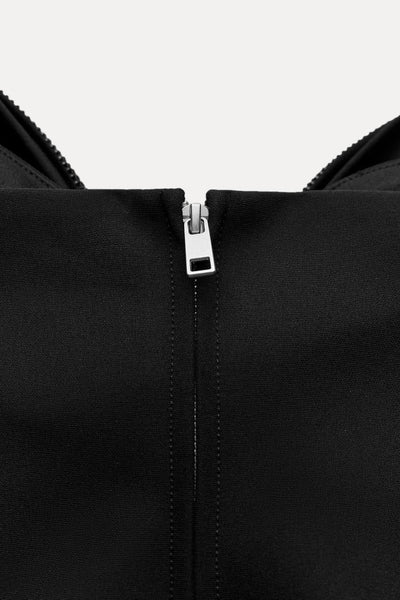 Bella - Sparkled Bow Crop Top