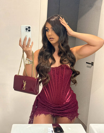 Rosaria | Lace Corset Dress