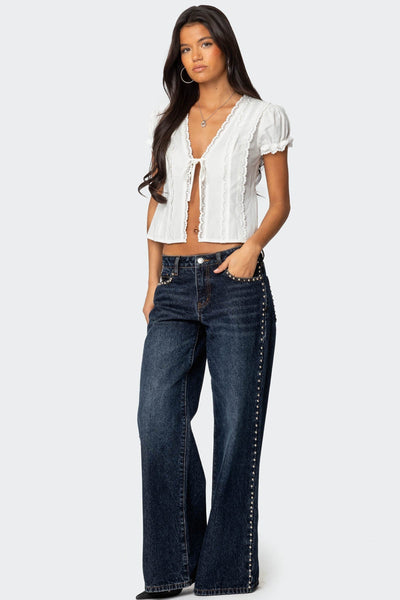 Lacey | Tie Top
