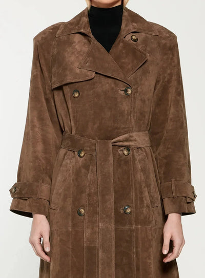 Chloe | Suede Trenchcoat