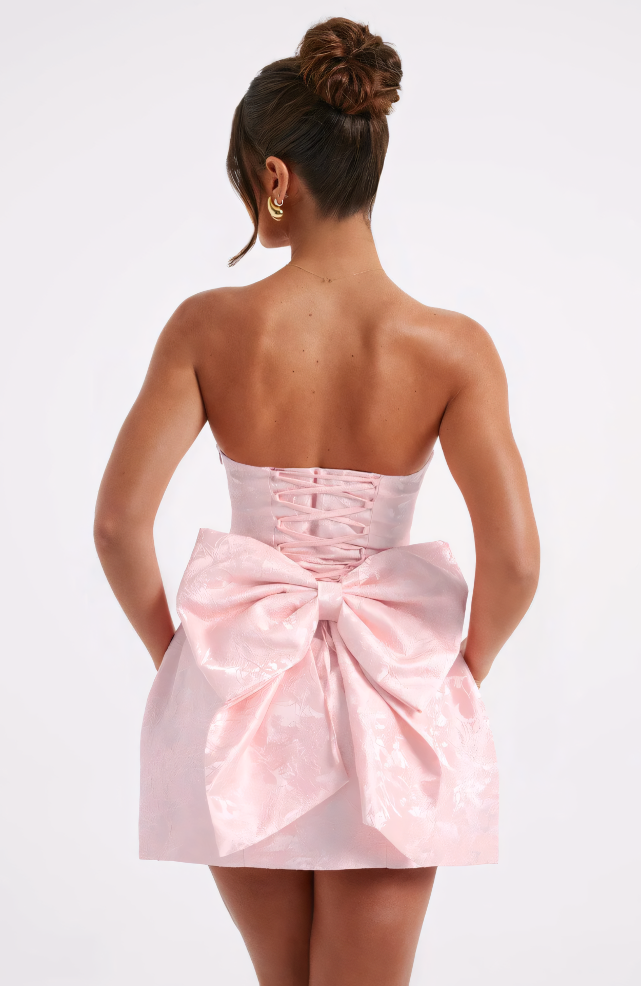 Amy Mini Dress - Blush