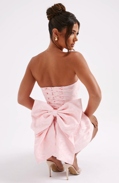 Amy Mini Dress - Blush