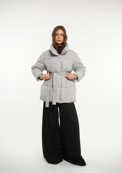 Lisa Belted Puffer Jacket